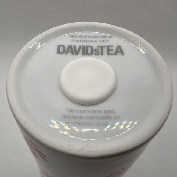 David’s Tea Ceramic Lobster & Stars Tea Mug Tumbler - Picture 7 of 14